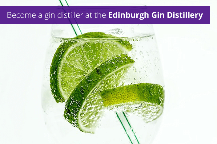 Become a gin distiller at the Edinburgh Gin Distillery
