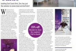 Zen Lifestyle's Skin Clinic in No.1 Magazine
